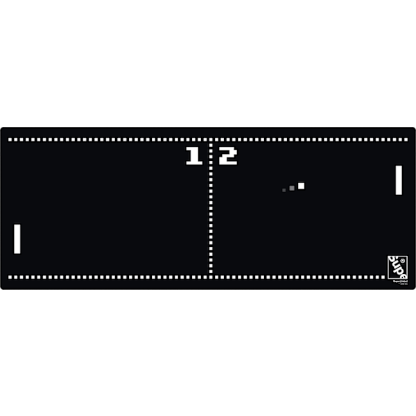 Supe Deskmat Pong -hiirimatto, 92 x 36 cm