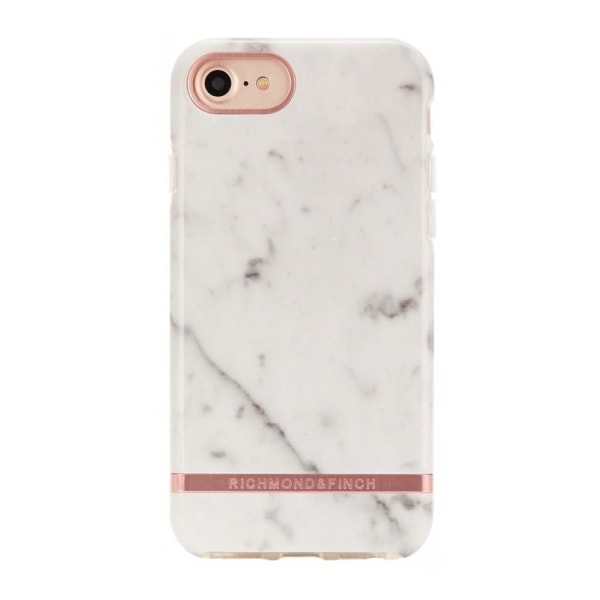 Richmond & Finch White Marble iPhone 12 mini Vit