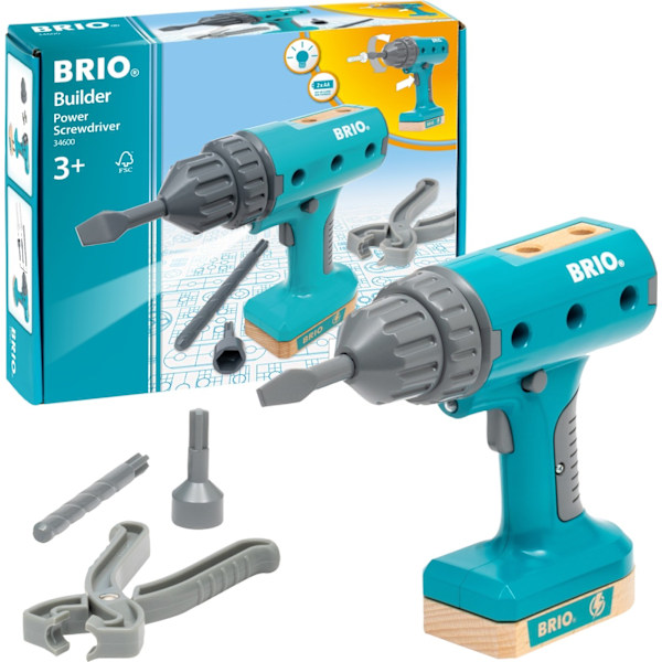 BRIO Builder 34600 -  Batteridriven skruvdragare