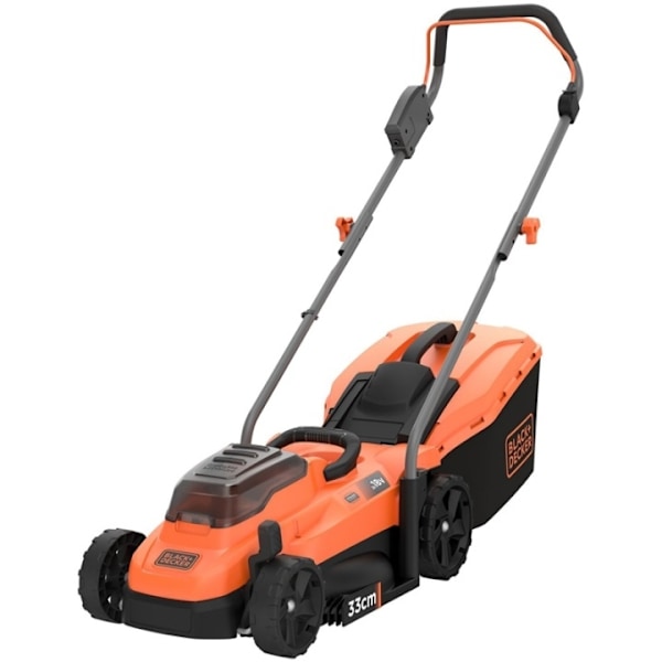 BLACK+DECKER Græsslåmaskine 18V 33cm uden Batteri Kompakt