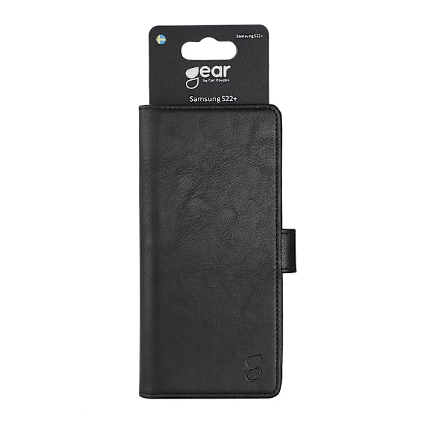 GEAR Wallet Sort - Samsung S22+ Svart