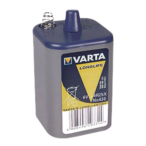 Varta Zink-Chloride Batteri | 6 V | 7500 mAh | 1-Pakke