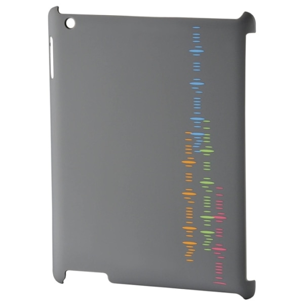 Graafinen kansi Apple iPad 2-4:lle, harmaa musta