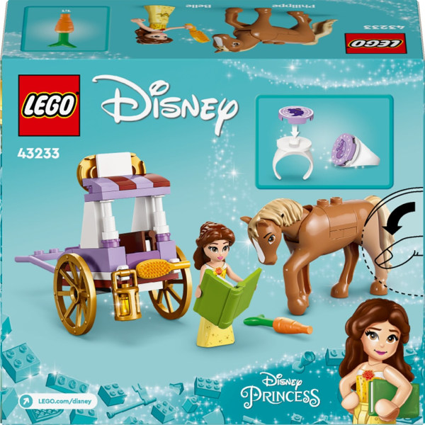 LEGO Disney Princess 43233  - Belles sagovagn med häst