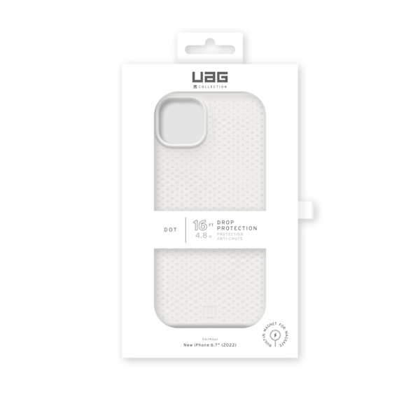 ubyuag iPhone 14 Plus Dot Magsafe - Marshmallow Vit