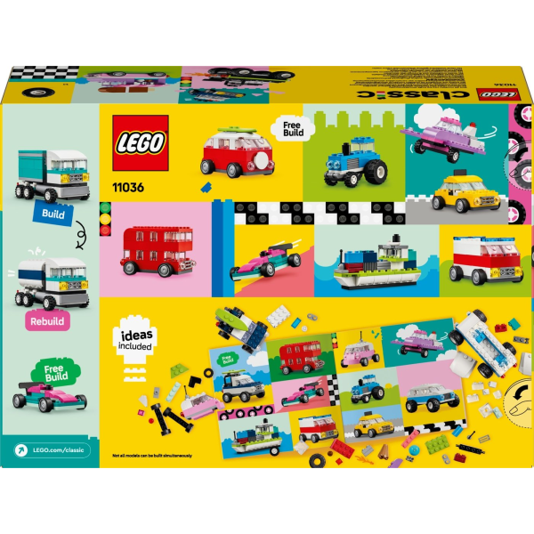 LEGO Classic 11036 - Kreative køretøjer