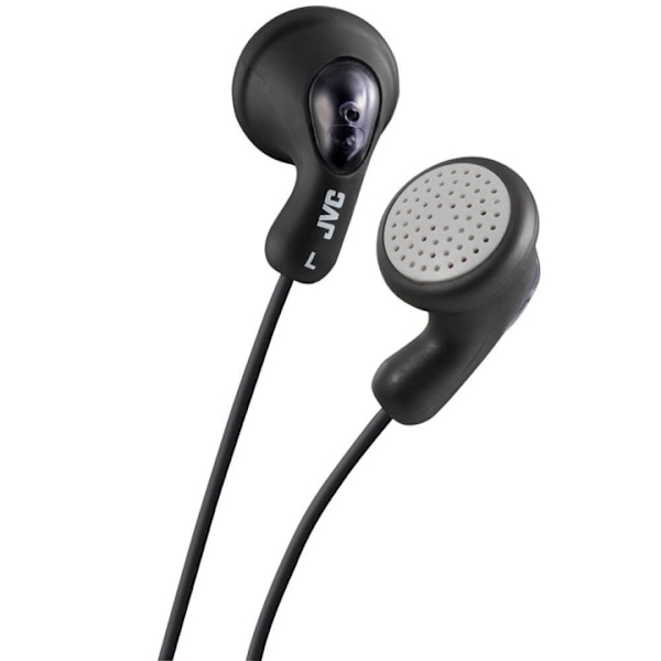 JVC Hovedtelefon F14 Gumy In-Ear Sort Svart