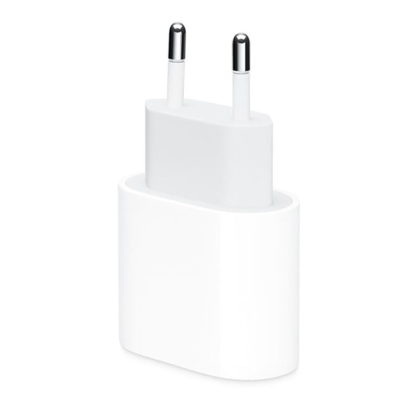 Apple (MHJE3ZM/A) USB-C, Strömadapter, Väggladdare, 20W, Bulk, Vit