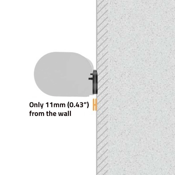 Nedis Soundbar Fäste | Kompatibel med: Sonos® Arc™ | Vägg | 10 kg | Fast | ABS / Stål | Svart
