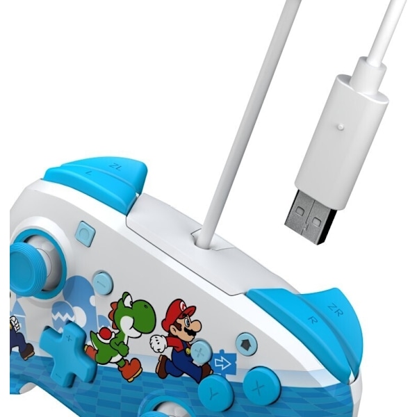 PDP Gaming Rematch Wired Controller – Mario Escape - trådbunden spelkontroll, Switch