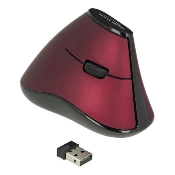Ergonomic vertical optical 5-button mouse 2.4 GHz wireless