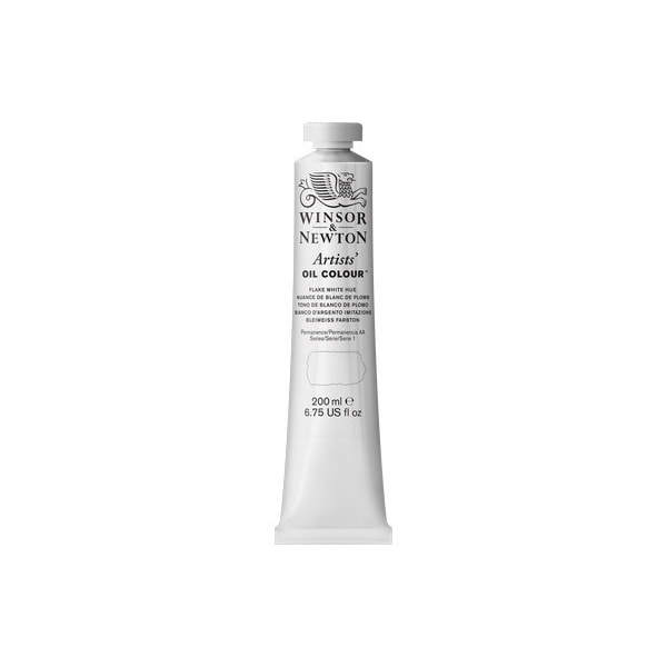 WINSOR Artists oil colour 200ml flake white 242
