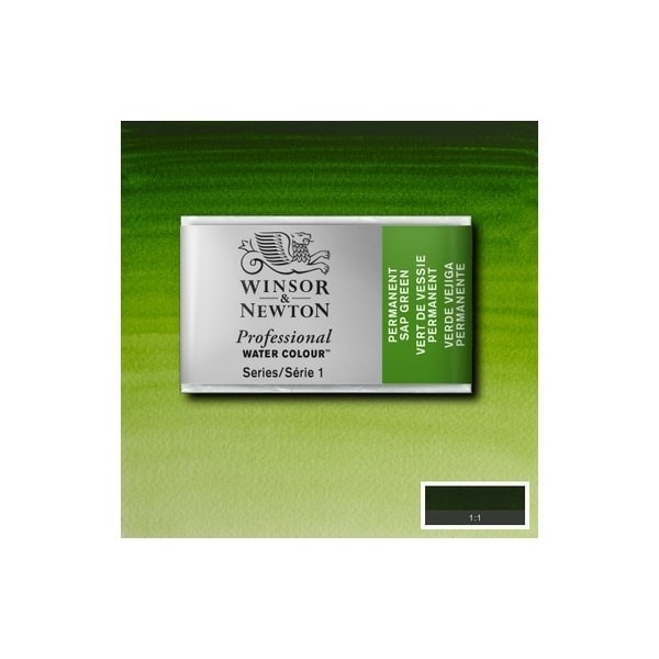 WINSOR Watercolour proff pan Perm Sap Green 503