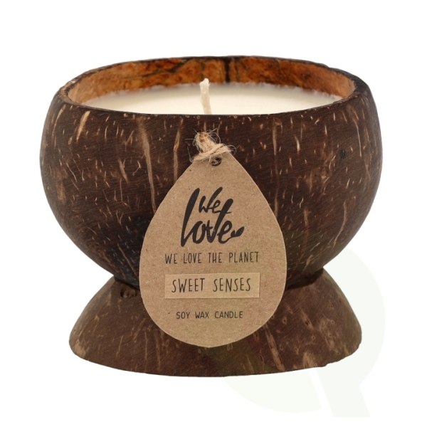 We Love The Planet Coconut Soywax Candle 200 gr Sweet Senses