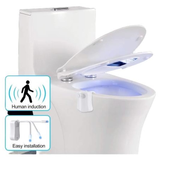 LED natlys til toilet med bevægelsessensor