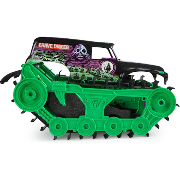 Monster Jam Grave Digger Trax - kauko-ohjattava ajoneuvo 1:15