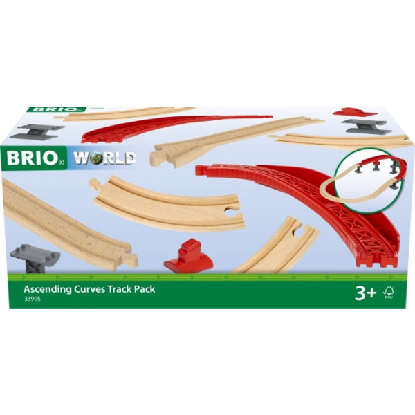 BRIO World 33995 Uppåtgående kurvor spårset