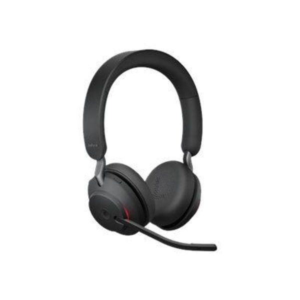 Jabra Office Trådlösa Hörlurar, Jabra Evolve2 65 Link380a Ms Stereo Black