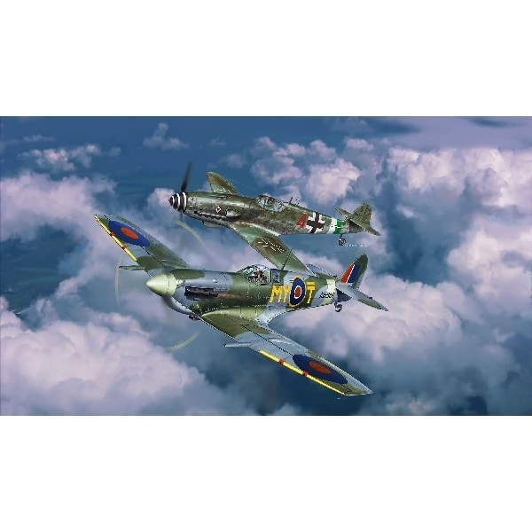 Revell 1:72 Combat Set Bf109G-10 & Spitfire Mk.V