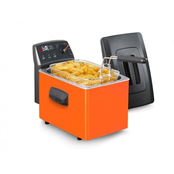 FRITEL Turbo SF 4152 Orange - Deep fryer musta, Oranssi