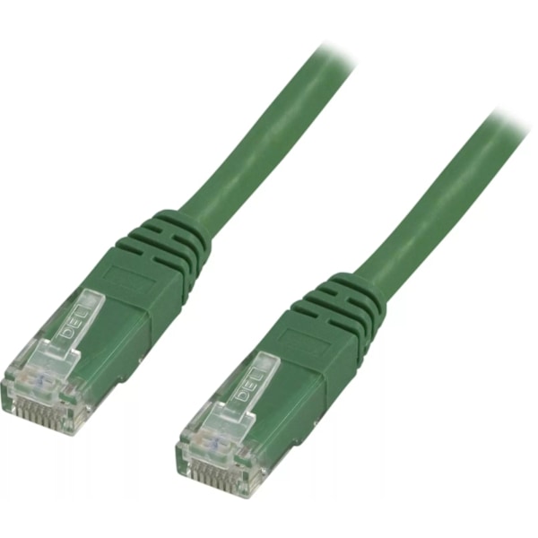 DELTACO U/UTP Cat6 patchkabel 5m, grön (TP-65G)