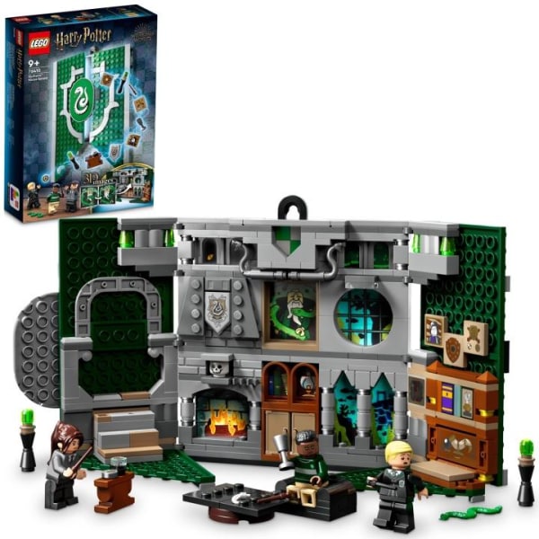 LEGO Slytherin - Elevhemsbanderoll 76410