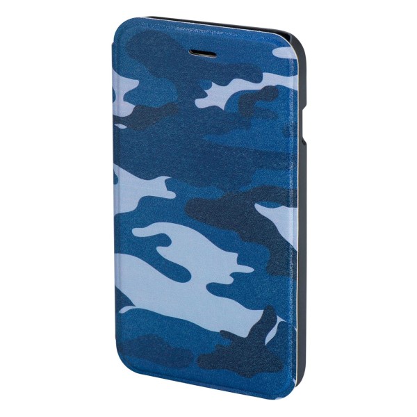 HAMA Mobil Wallet DesignLine iPhone 6/6S Camo Blå Flerfärgad