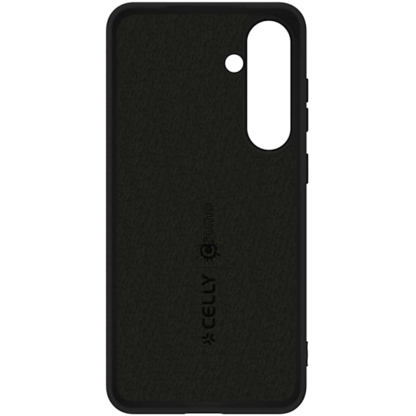 Celly Cromo Soft gummi etui Galaxy S24 5G Sort Svart