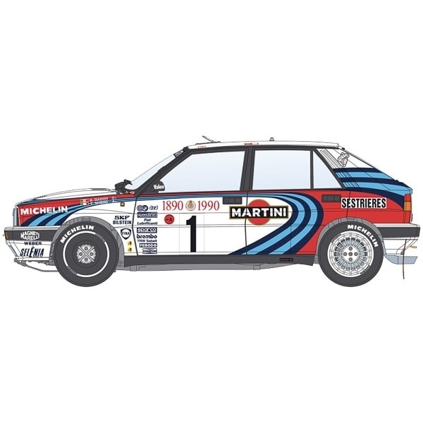 ITALERI 1:12 Lancia Delta HF Integrale 16V