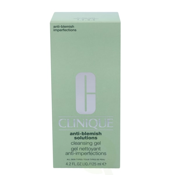 Clinique Anti-Blemish Solutions Cleansing Gel 125 ml All Skin Ty