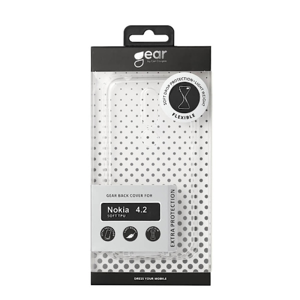 GEAR Mobilskal TPU Transparent - Nokia 4.2 Transparent