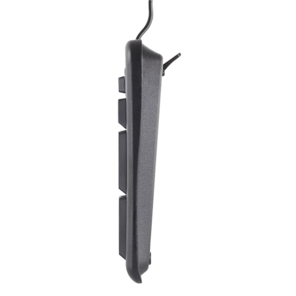 DELTACO tastatur, nordisk layout, USB, sort