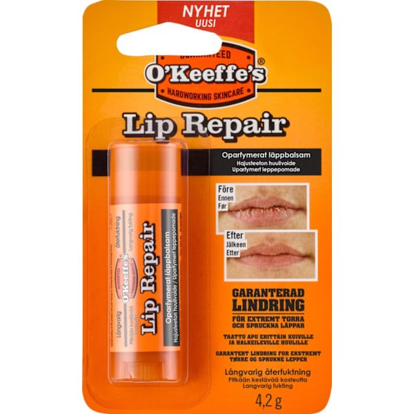 Lip Repair O'Keeffe's - Oparfymerad 4,2g