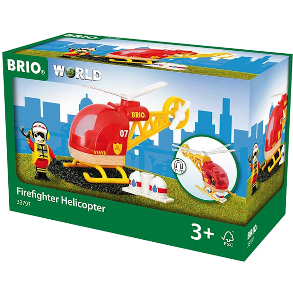 BRIO World 33797 - Räddningshelikopter