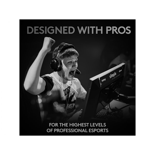 Logitech PRO X SUPERLIGHT Trådløs Gamingmus, Sort