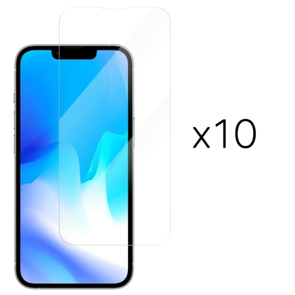 Skärmskydd iPhone 14, 10-pack Transparent