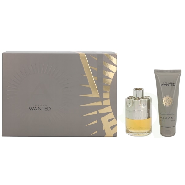 Azzaro Wanted Giftset 200 ml, Edt Spray 100ml/Hair & Body Shampoo 100ml