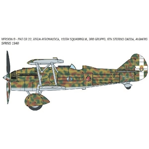 ITALERI 1:72 Fiat CR 32 Freccia