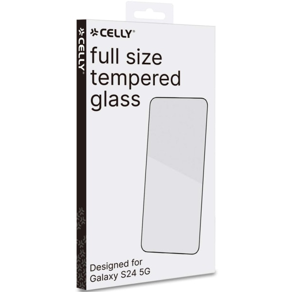 Celly Full Glass Skærmbeskytter Hærdet glas Galaxy S24 5G Transparent