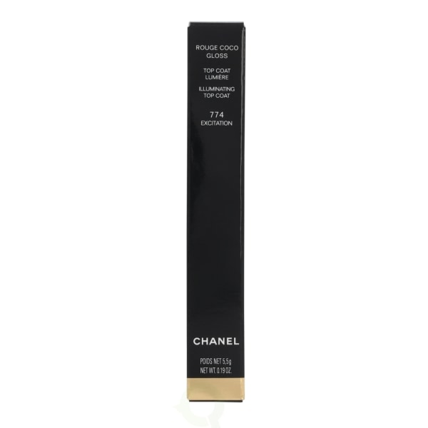 Chanel Rouge Coco Gloss Top Coat Lipgloss 5.5 gr #774 Excitation