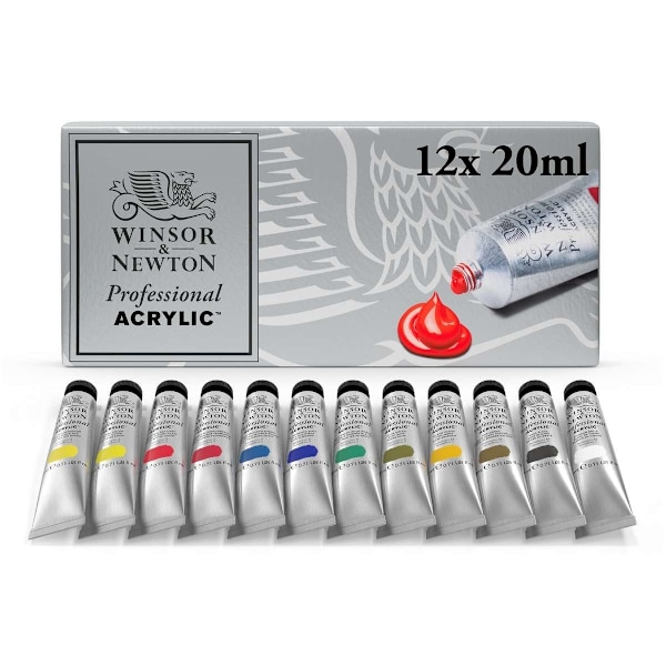 PROFESSIONAL ACRYLIC COLOUR Starter set 12x20 ml