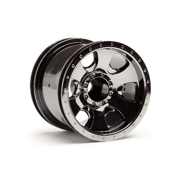 Warlock Wheel Black Chrome (2.2In/2Pcs)
