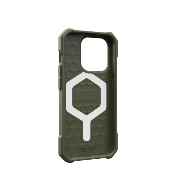 Urban Armor Gear iPhone 15 Pro Essential Armor Magsafe  - Olive Grön