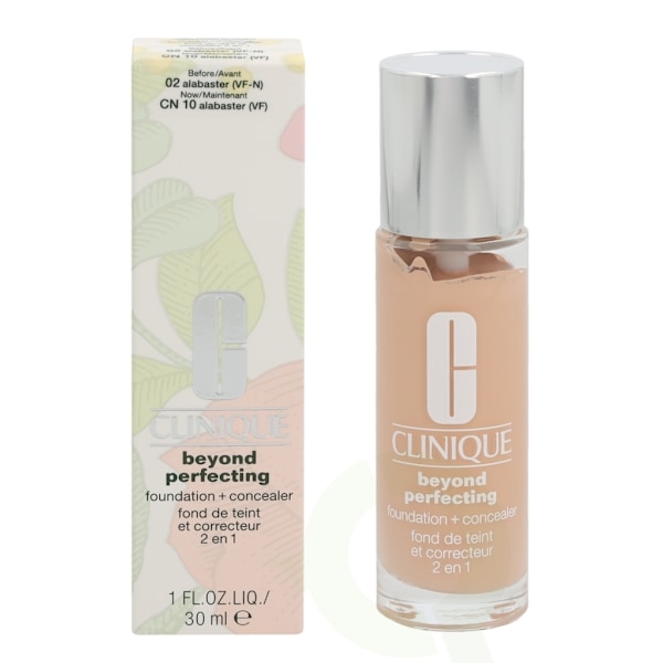 Clinique Beyond Perfecting Foundation + Concealer 30 ml CN 10 Alabaster VF/Dry Combination To Combination Oily