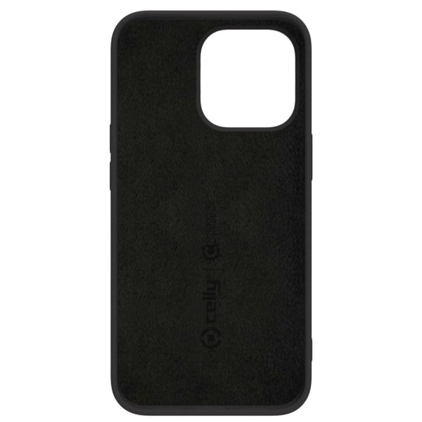 Celly Cromo Soft rubber case iPhone Svart