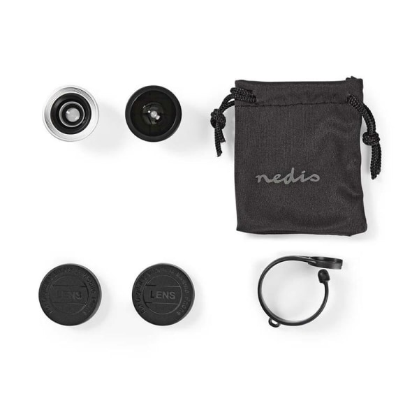 Nedis Kamera Lins Kit | Används för: Smartphone / Surfplatta | 3