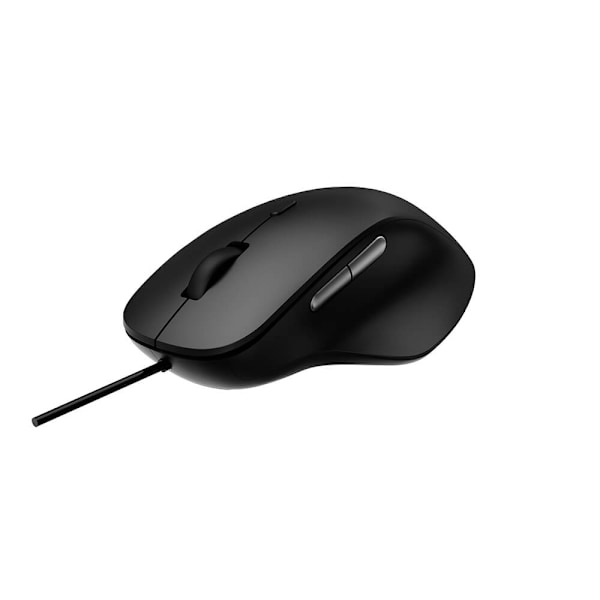Rapoo Mus N500 USB-kablet Lydløs Optisk Sort
