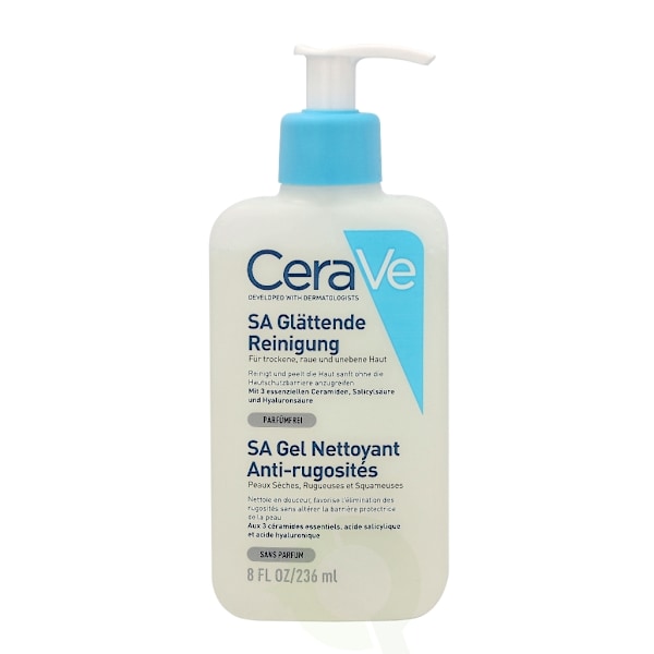 Cerave SA Smoothing Cleanser 236 ml For Dry, Rough, Bumpy Skin