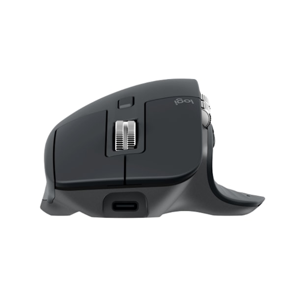Logitech MX Master 3S - Hiiri - Langaton - Bluetooth, 2,4 GHz, grafiitti