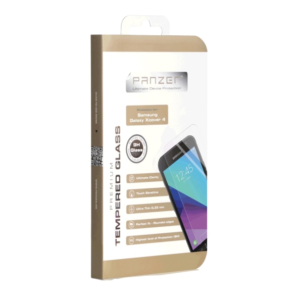 panzer Galaxy Xcover 4 2017 Tempered Glass Transparent
